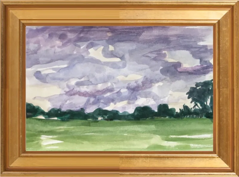 Summer Sky, Late by Megan Williamson for Artfully Walls