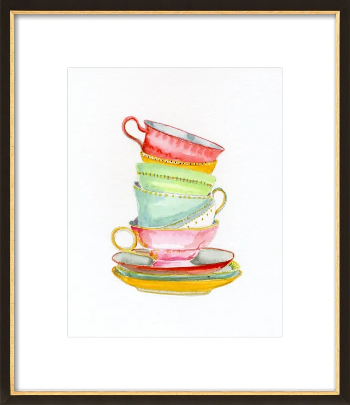Teacups by Miri Eshet for Artfully Walls