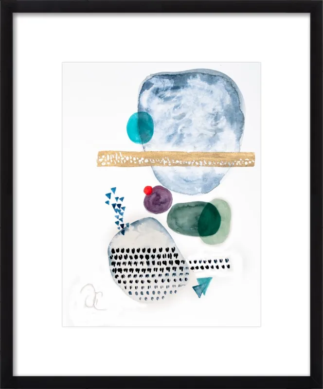 Under the sea by Victoria Gonzalez for Artfully Walls