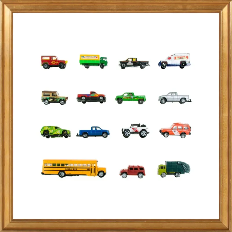 Vintage Toy Trucks by Jennifer Steen Booher for Artfully Walls