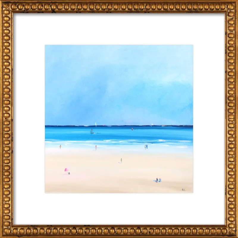 Smooth Ocean Sale by Caroline Chriss  for Artfully Walls