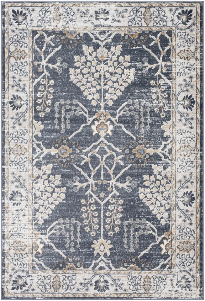 St Tropez Beige Indoor 7'10" x 9'6" Machine Woven Rug
