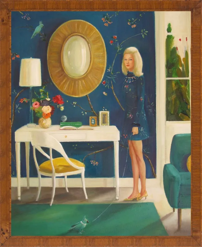 The Invisible Nature of Tansy Fairchild by Janet Hill for Artfully Walls