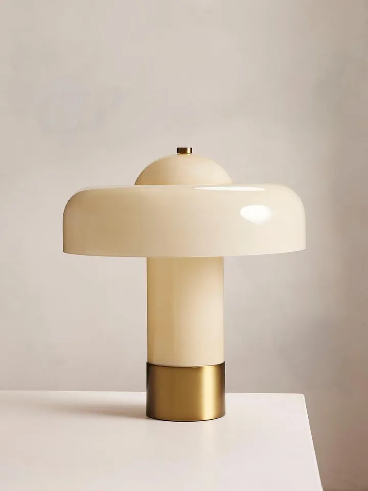 Giovanni Table Lamp, Large, Cream US