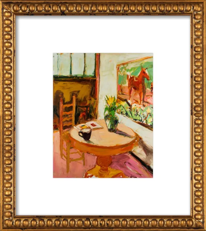 Still Life with Horse Painting by Ana Guzman for Artfully Walls