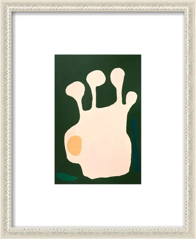 Nectarine Vase, abstraction 11 by Neicy Frey by Neicy Frey for Artfully Walls