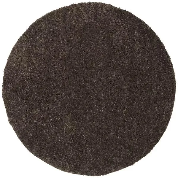 Autumn Loft Solid Shag Dark Area Rug