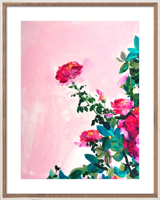 Rose Garden I by Christine Lindstrom for Artfully Walls