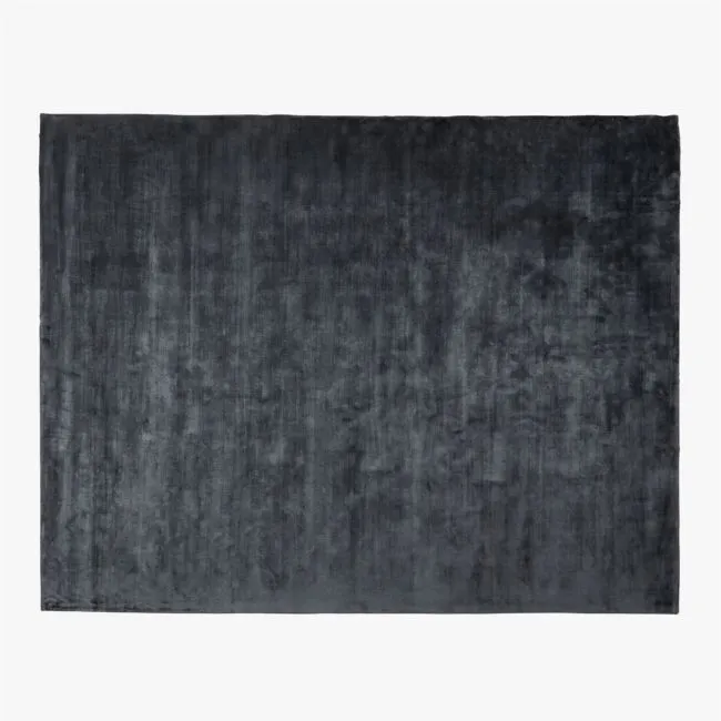 Anders Navy Blue TENCEL™ Lyocell Area Rug 5'x8'