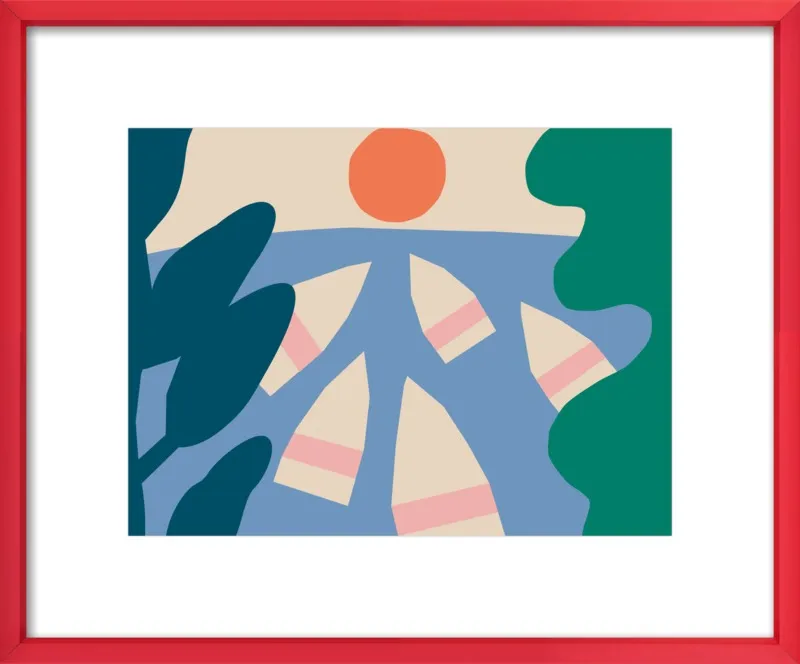 Tripoli Horizon by Anna Kovecses for Artfully Walls