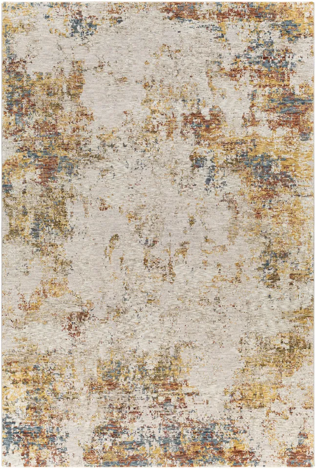 Reina Beige Indoor 10' x 13'11" Machine Woven Rug