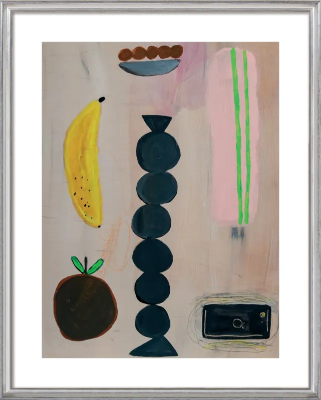 Still life with a phone vibration by Agata Królak for Artfully Walls