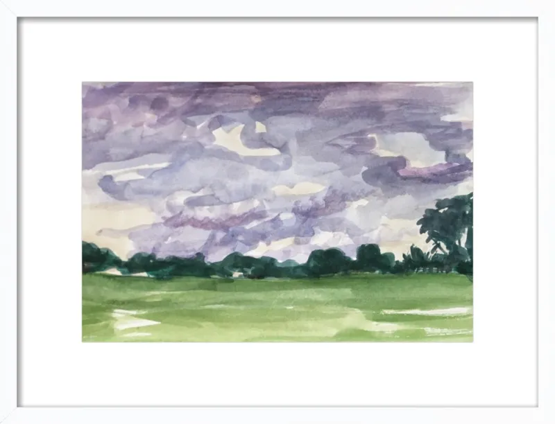 Summer Sky, Late by Megan Williamson for Artfully Walls
