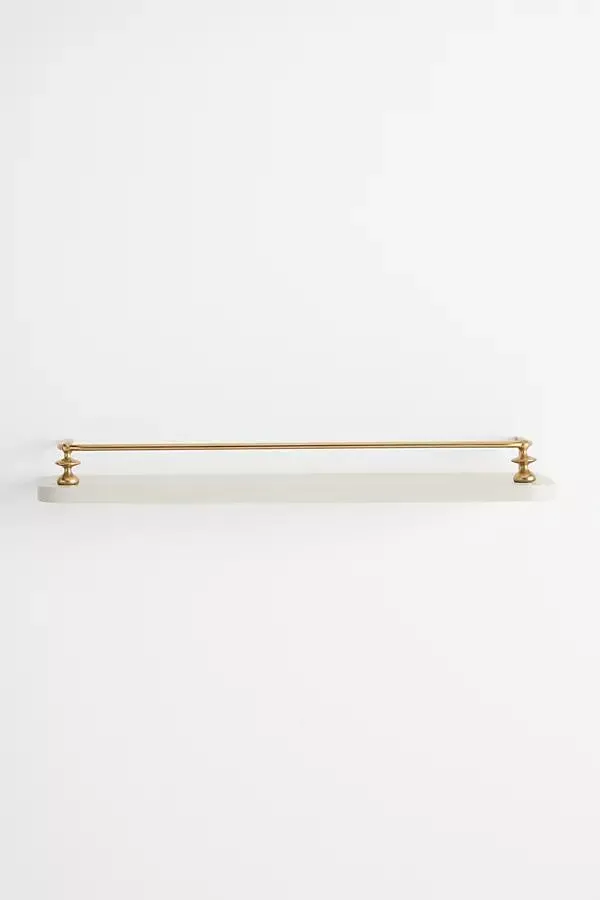 Amara Floating Wood Single Shelf