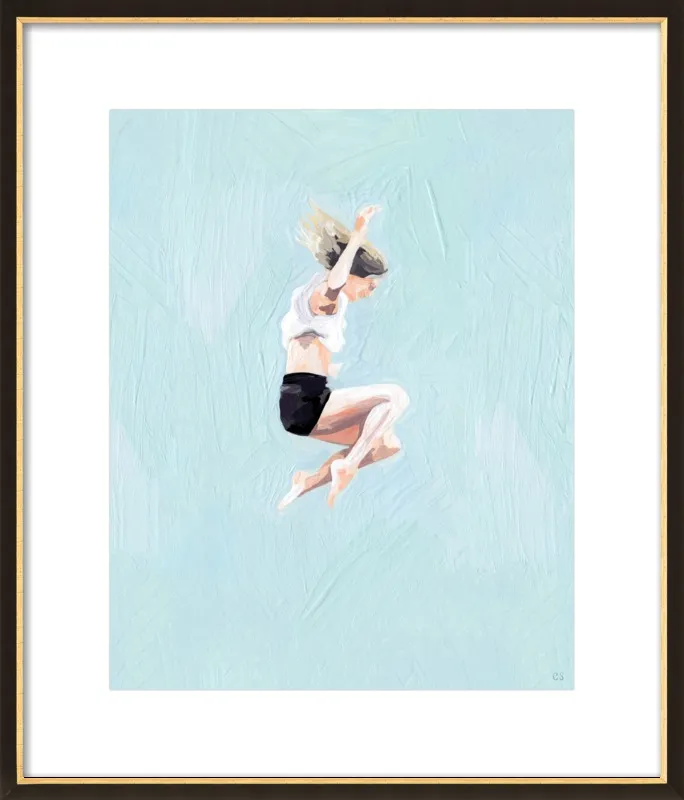 The Big Leap by Carrie Shryock for Artfully Walls