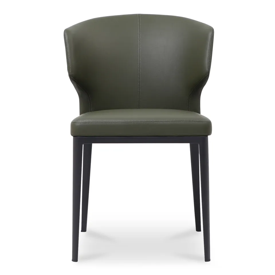 Delaney Dining Chair Dark Green-Set of Two