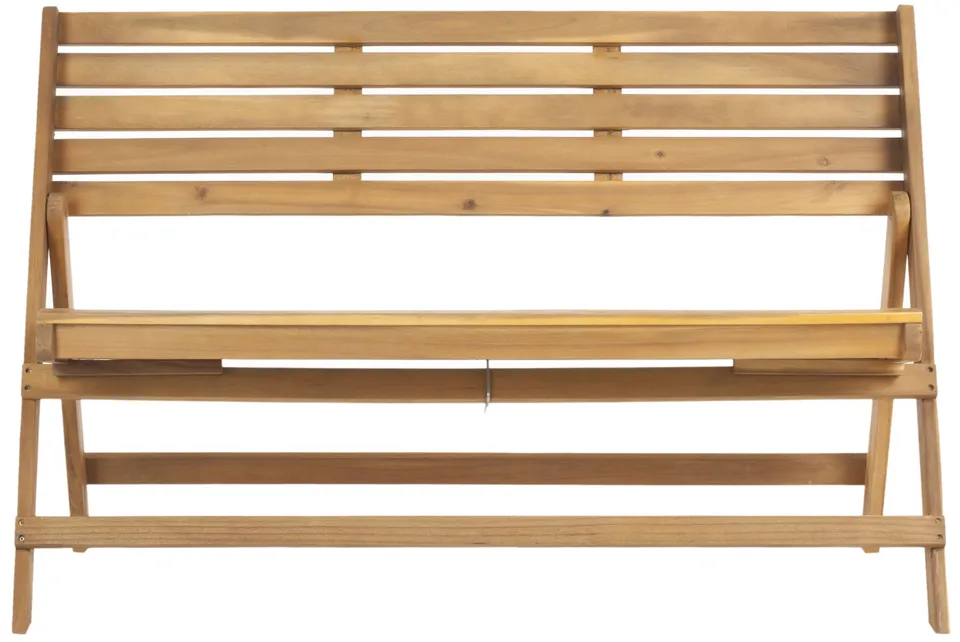 Luca Folding Bench - Natural Brown