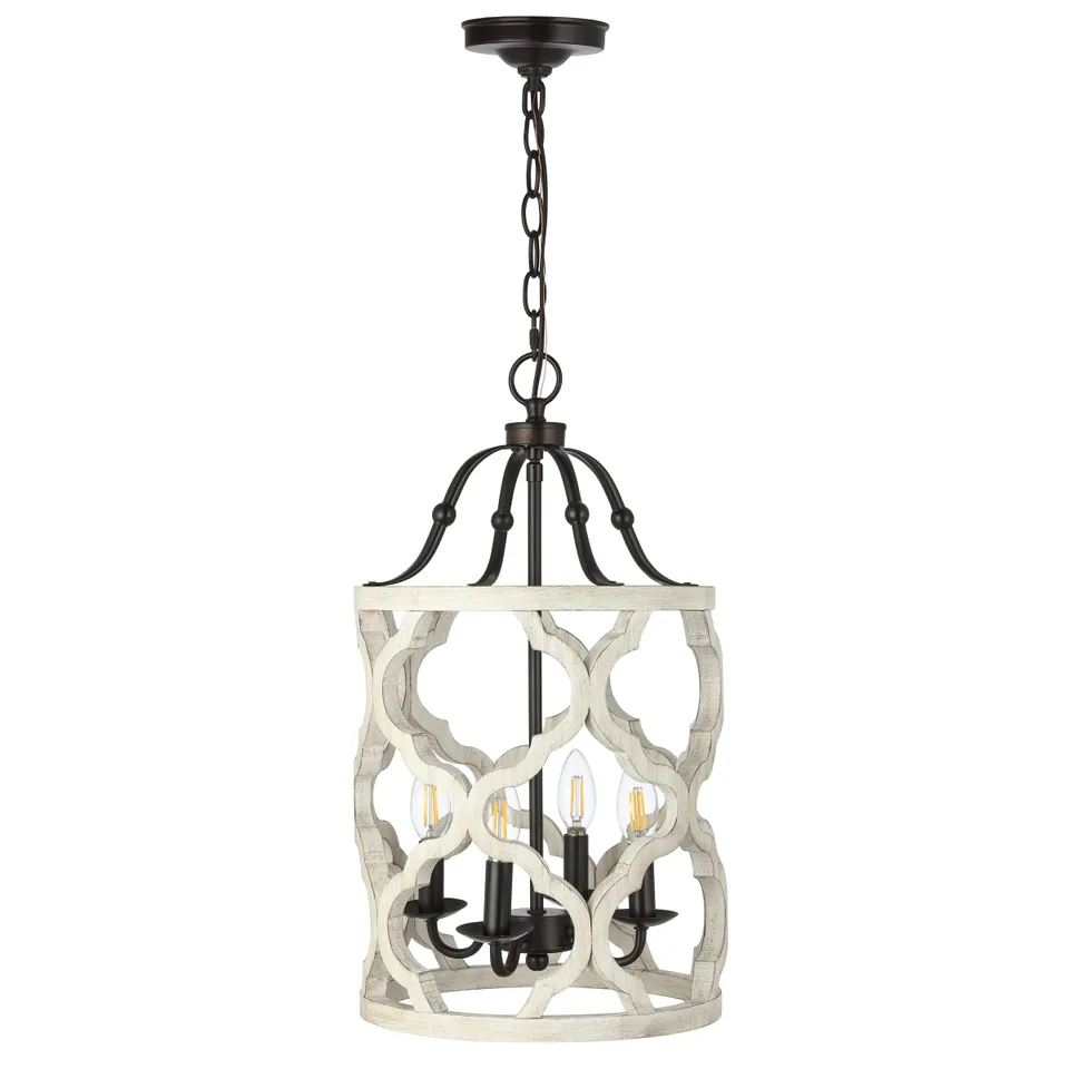 Quinby 4 Light 36 Inch Pendant - Oil Rub Bronze
