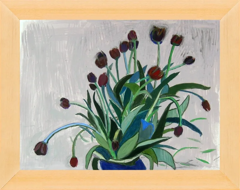 queen of the night tulip by Liz Innvar for Artfully Walls