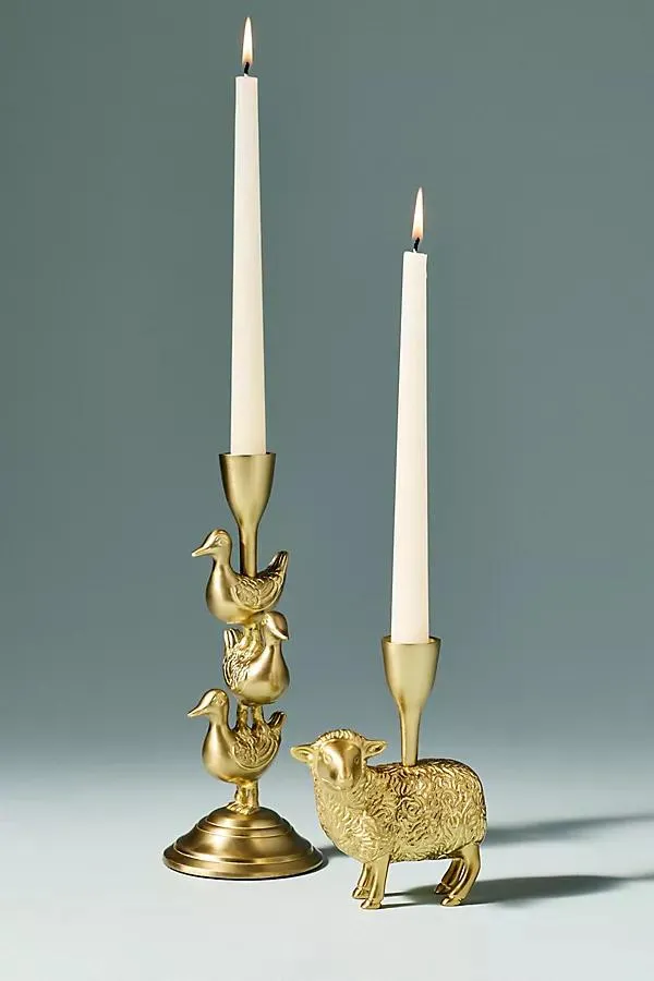 Farm Figural Candle Holder