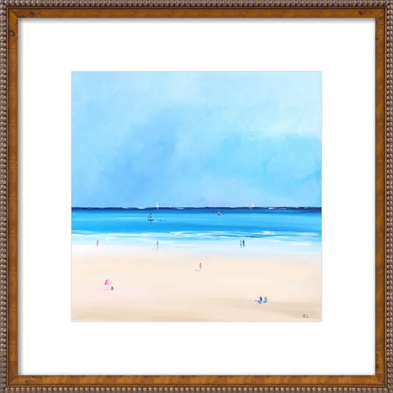 Smooth Ocean Sale by Caroline Chriss  for Artfully Walls