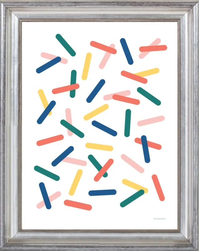 Sprinkle by Becky Hui Chan for Artfully Walls