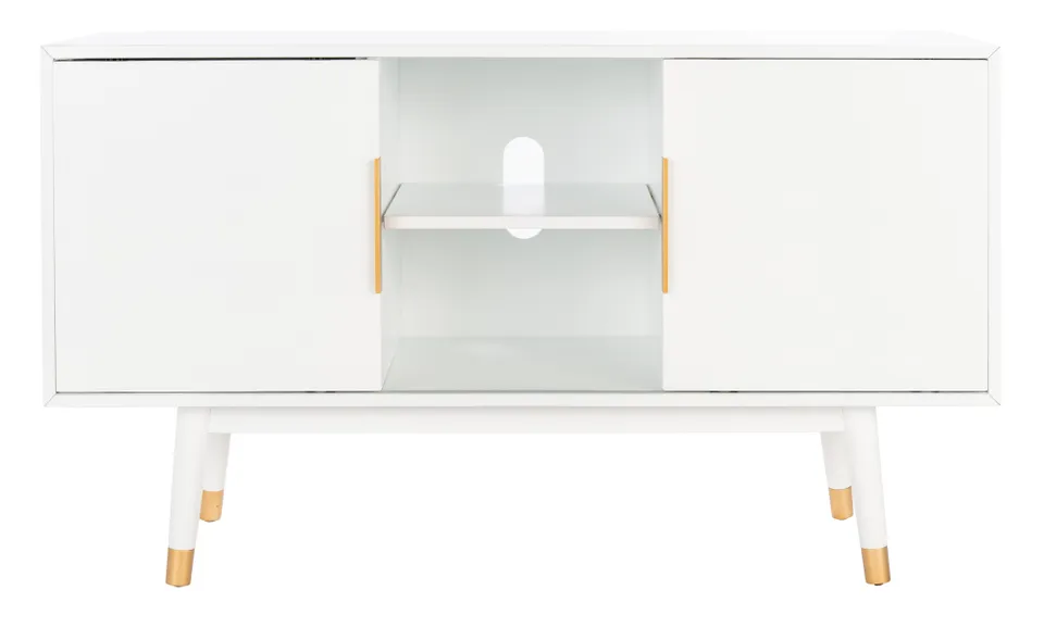 Ligia 2 Door Media Stand - White