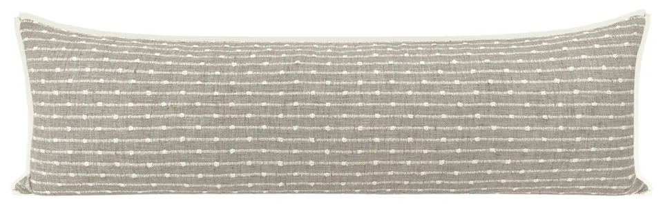 THE XL LUMBAR :: HAMPTON TWEED // STONE | LDC - 14" X 48"