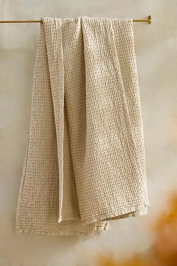 Waffle Weave Bath Towel