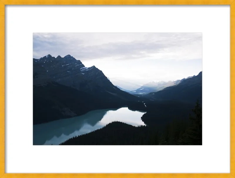 Summer Night on Peyto Lake  by Tracy Zhang for Artfully Walls