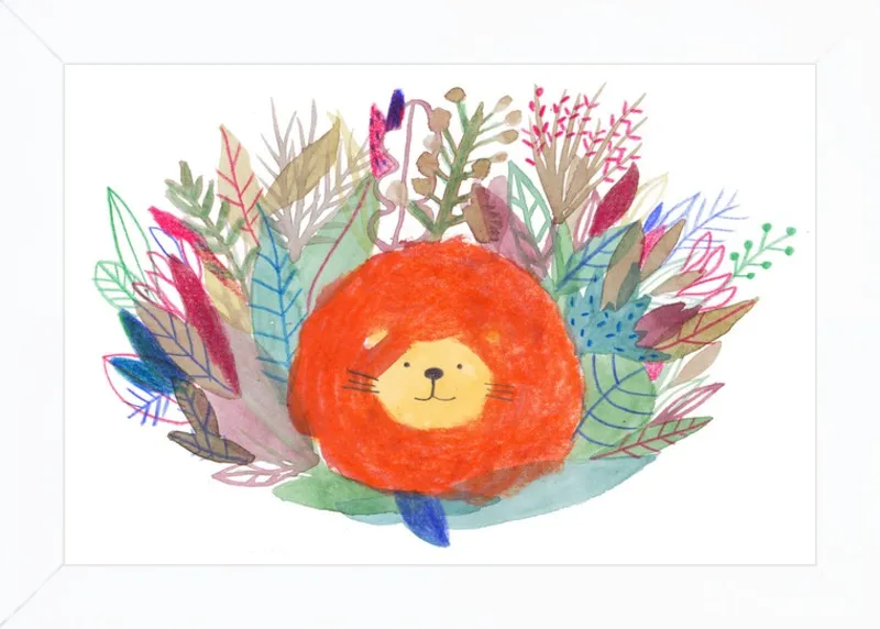 Lion by Marion Barraud for Artfully Walls