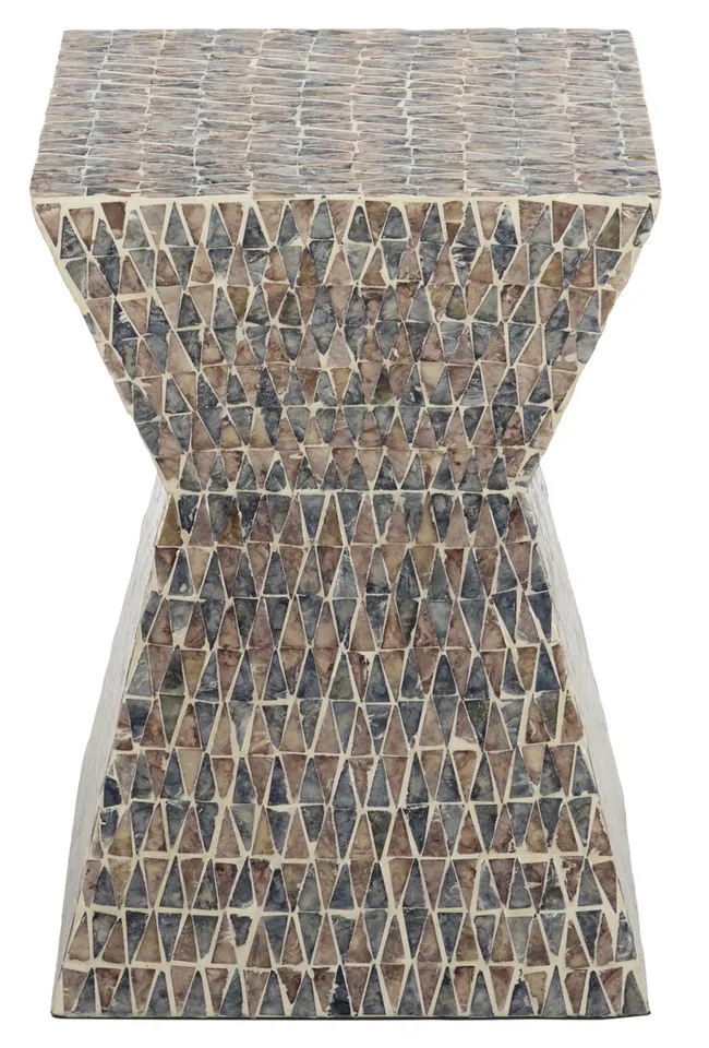 Nakisha Accent Table - Gray / Brown