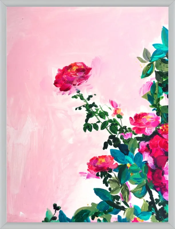 Rose Garden I by Christine Lindstrom for Artfully Walls