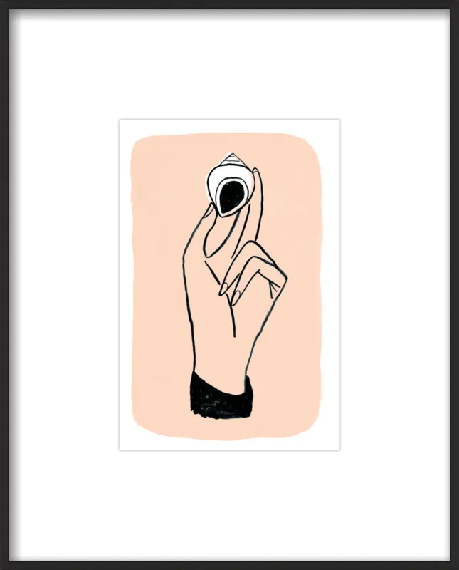 My Hand is My Face by Michael Doyle - Apartment On Belmont for Artfully Walls
