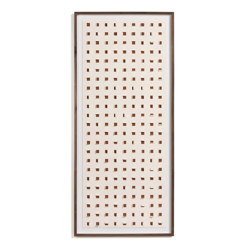 See Through Rustic Brown by FH Art Studio - Black