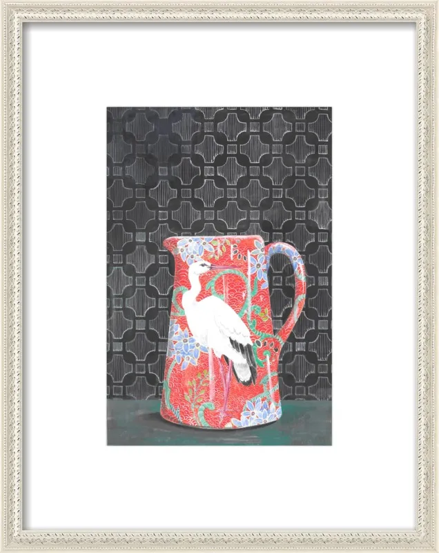 Red Vase by Miri Eshet for Artfully Walls