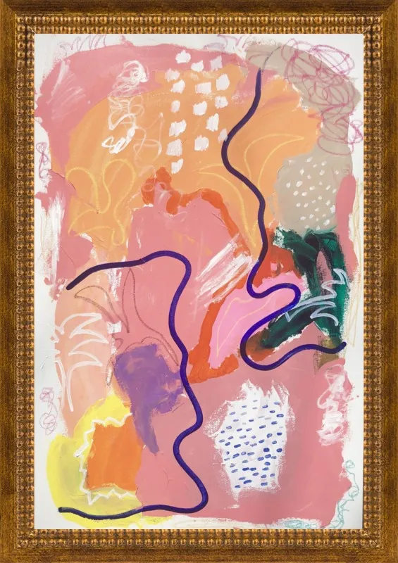 Riot of Color by Virginia Chamlee for Artfully Walls