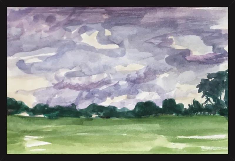 Summer Sky, Late by Megan Williamson for Artfully Walls