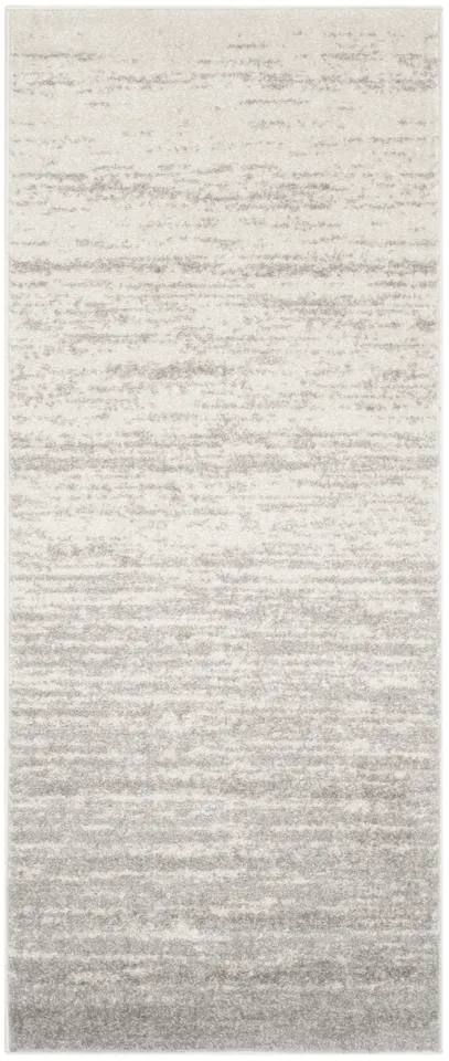 Arlo Home Woven Area Rug, ADR113B, Ivory/Silver,  2' 6" X 6'