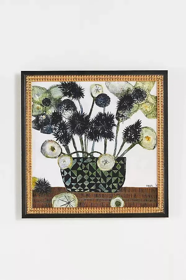 Black Thistle Wall Art