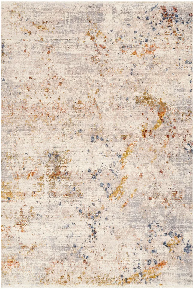 Ephesians Beige Indoor 8'10" x 13' Machine Woven Rug