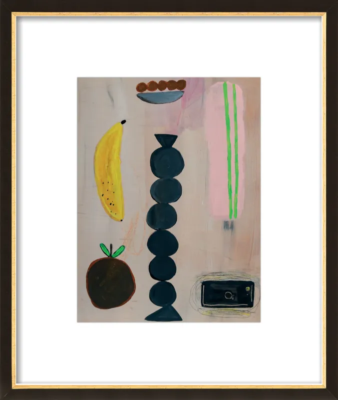 Still life with a phone vibration by Agata Królak for Artfully Walls