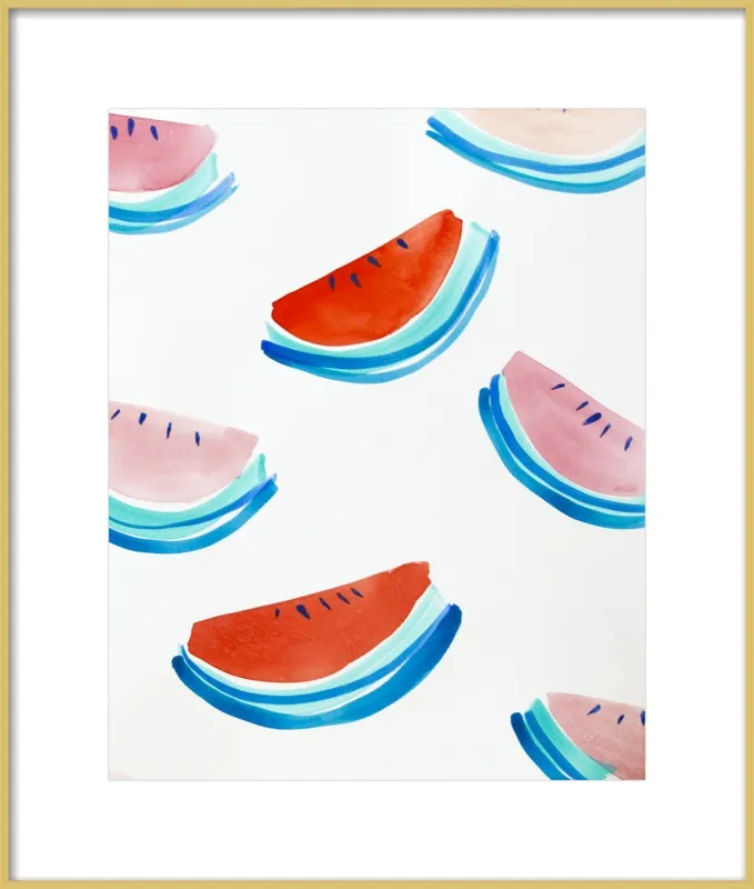Watermelon by Britt Bass Turner for Artfully Walls