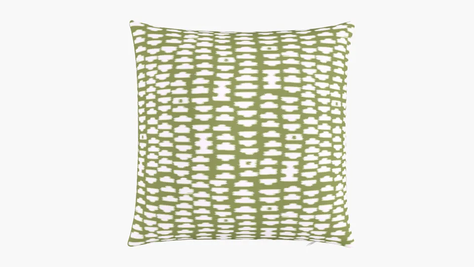 Throw Pillow 20", Olive Odalisque, 20" x 20"