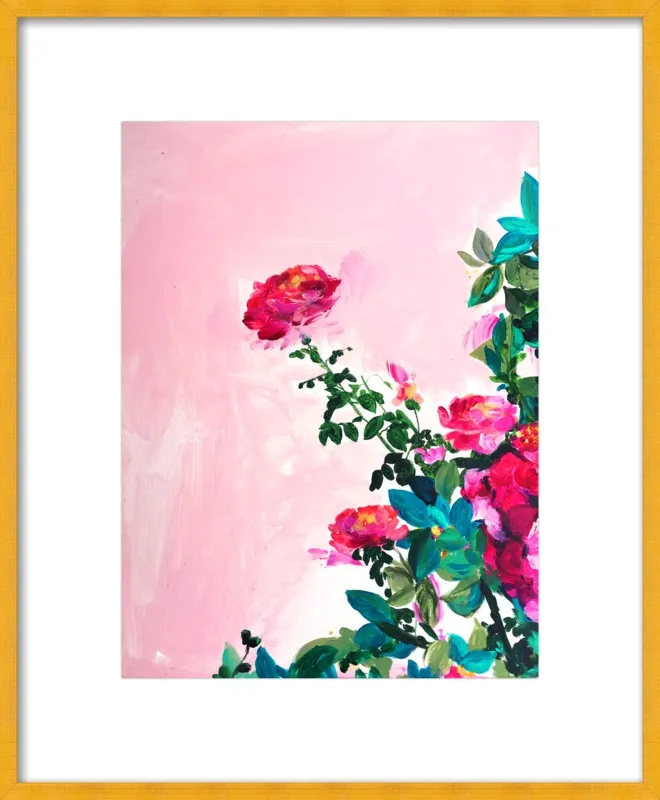 Rose Garden I by Christine Lindstrom for Artfully Walls