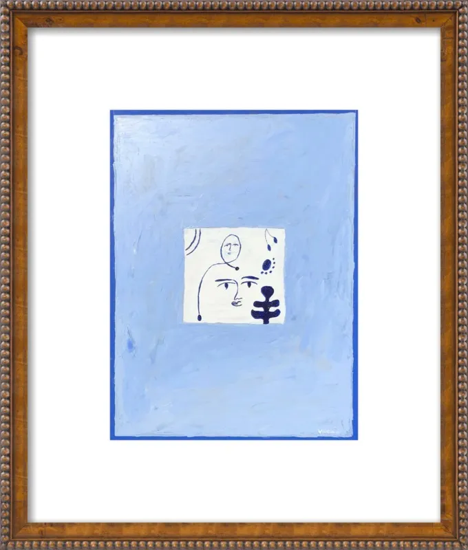 The Blues by Virginia Chamlee for Artfully Walls