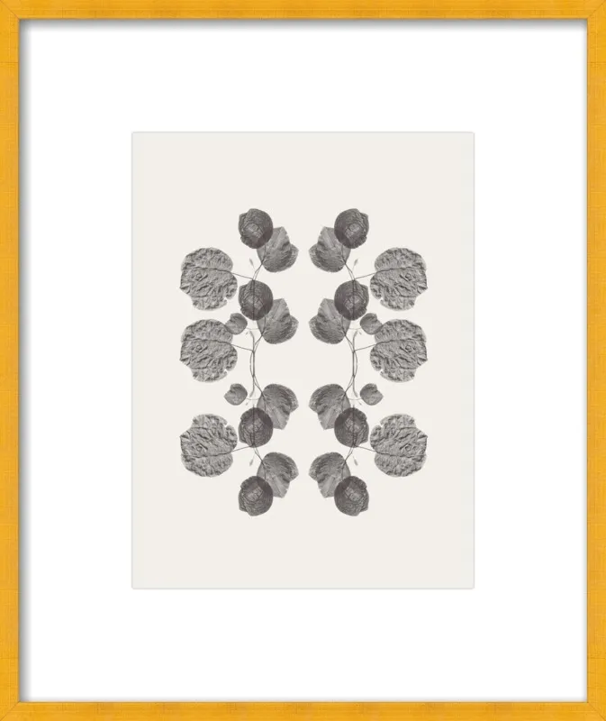 The Last Bougainvillea Rorschach by Corina Nika for Artfully Walls