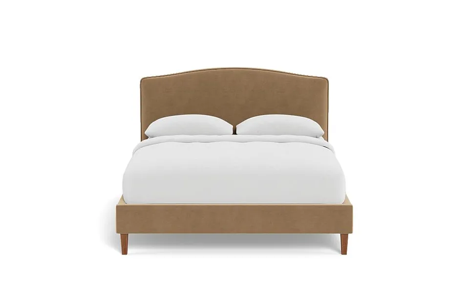 Celia Upholstered Bed with Contrast Piping