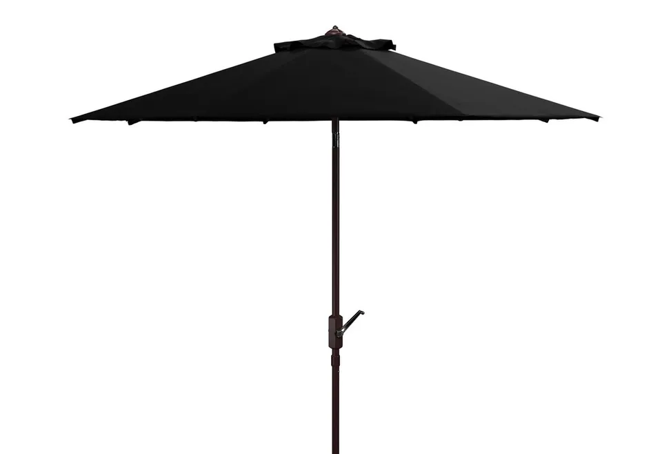 Herla 11 Foot Automatic Tilt Umbrella - Black
