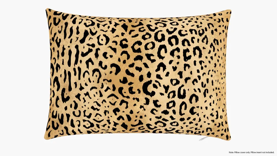 Throw Pillow Cover 14" x 20", Leopard, 14" x 20"